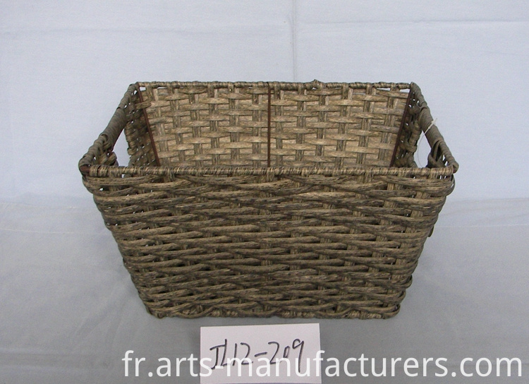 panier en rotin plastice plastice rattan basket